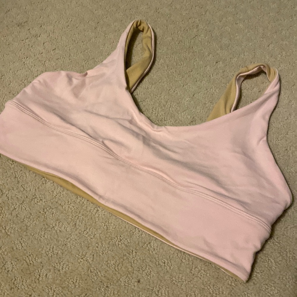 LULULEMON ALIGN™ REVERSIBLE BRA *LIGHT SUPPORT, A/B CUP
Pink Mist/Pecan Tan